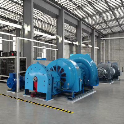Turbina hidrelétrica Francis para geração de energia sustentável