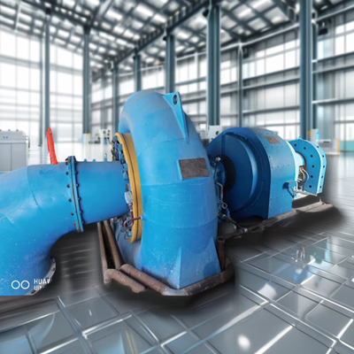 Turbina de água de alta cabeça com aço e aço inoxidável Capacidade 200kw-20mw