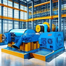 Gerador de turbina turbo de 5 a 20 t para centrais hidrelétricas de alta potência