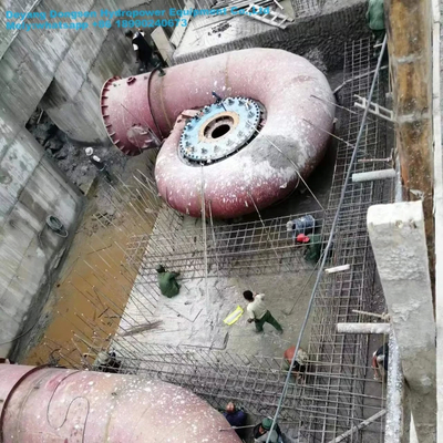Gerador de turbina de água de 200 kW-20 MW com arrefecimento por ar / água