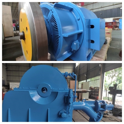 Gerador de turbina de roda de ferro fundido 100A-1000A 100KW-50MW para geração de energia