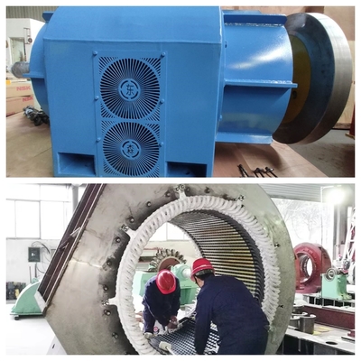 Gerador de turbina de água de controlo manual com tensão nominal de 220 V a 690 V