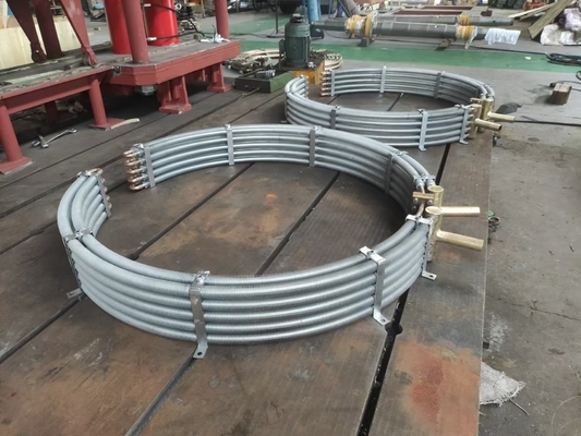 Frigorífico de óleo hidráulico montado na parede industrial 10-50 kg para tubos de fluido Faixa de temperatura de funcionamento 0-80 °C Desempenho