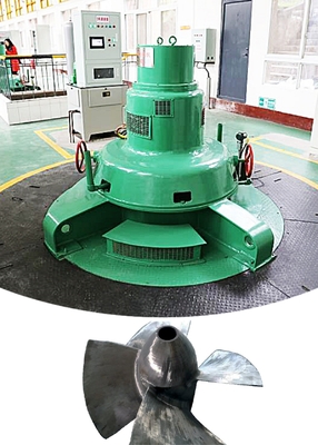 Gerador de turbina Francis de aço inoxidável de 200 kW-20 MW Turbina hidráulica Kaplan com vida útil de 50 anos