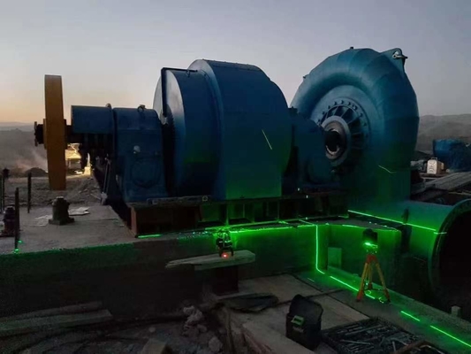 200kw-20mw gerador de turbina de água instalação vertical / horizontal longa vida útil