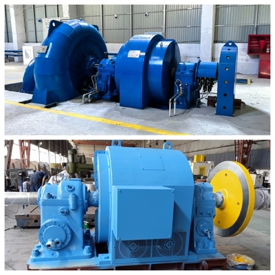Gerador de turbina hidrelétrica de alta eficiência para geração de energia elétrica para estações hidrelétricas
