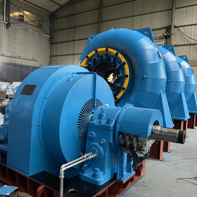 Gerador de turbina hidrelétrica personalizado para estações hidrelétricas de produção de energia elétrica
