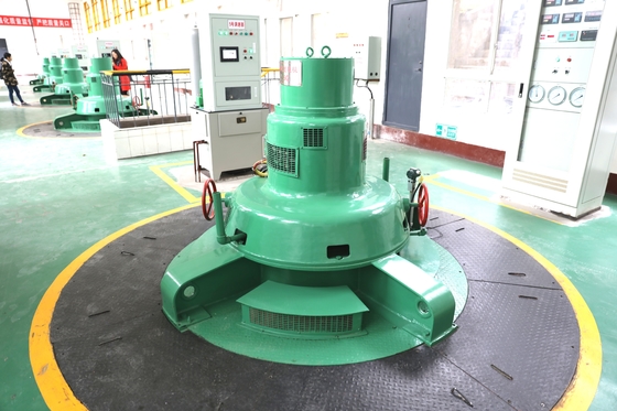 Turbina hidrelétrica horizontal com vida útil de 50 anos para máxima produção