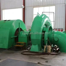 Turbina hidrelétrica Francis para cabeça de água 20m-200m em alta demanda