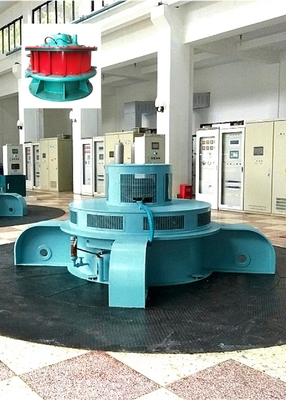 Velocidade nominal Gerador de turbina hidráulica Kaplan de aço inoxidável para geração de energia sustentável