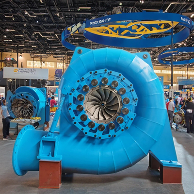 Faixa de cabeceira de água 20m-200m Fábrica de geradores de turbina hidráulica de alta durabilidade