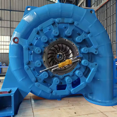 Turbina Hidrelétrica de Água de Alta Cabeça Personalizada