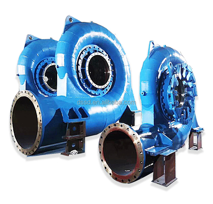 Gerador de turbina de água de frequência nominal de 50 Hz/60 Hz com 450-1000 RPM para geração de energia estável