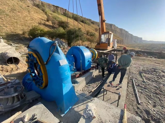 50 anos de vida útil gerador de turbina de água tipo síncrono refrigeração ar/água para benefício