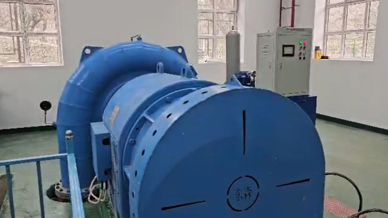 Gerador de pequena turbina hidráulica de alta estabilidade com design personalizado e alta durabilidade
