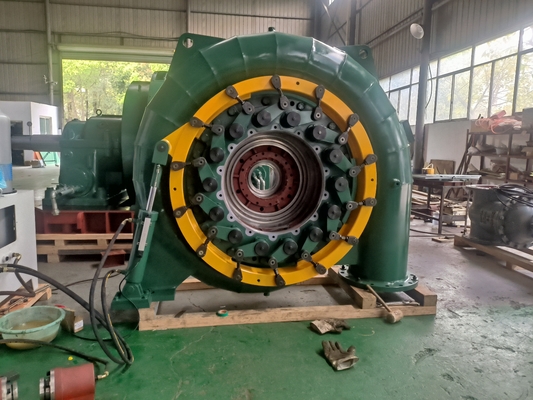 Estação de turbina hidráulica Francis Gerador de turbina com energia de reserva e bateria recarregável