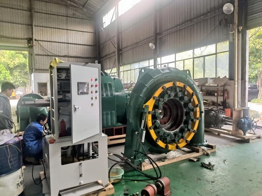 Grande diâmetro de tubo DN2250-3200mm Francis gerador de turbina de água para geração de energia hidrelétrica de alta taxa de fluxo