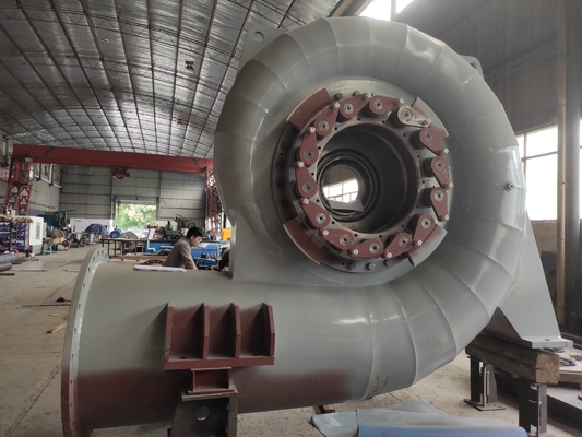 Equipamento de estação de energia de gerador de turbina hidráulica de alto padrão com opções de cores múltiplas