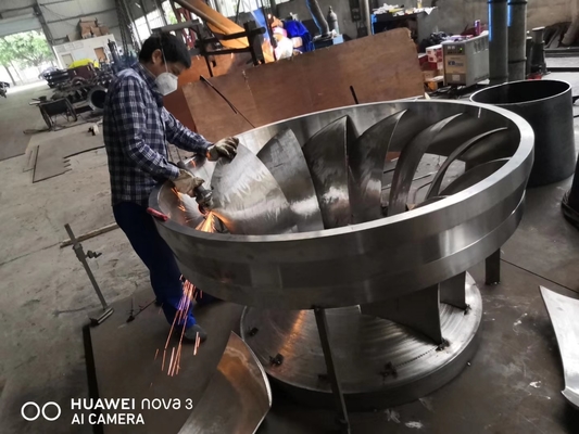 50Hz/60Hz Frequência Turbina hidráulica com comprimento de lâmina personalizado