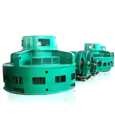 Padrão de configuração horizontal ou vertical Turbina hidrelétrica Tipo de gerador síncrono para aplicações industriais