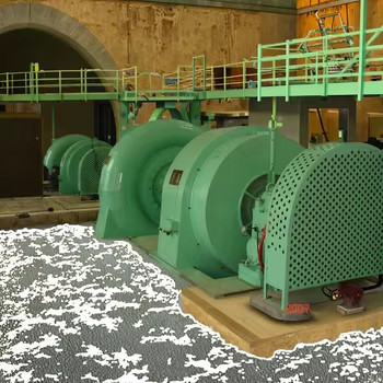 Gerador de Turbina Hidráulica de 100KW-10MW com Válvula Elétrica e Governador Microcomputadorizado