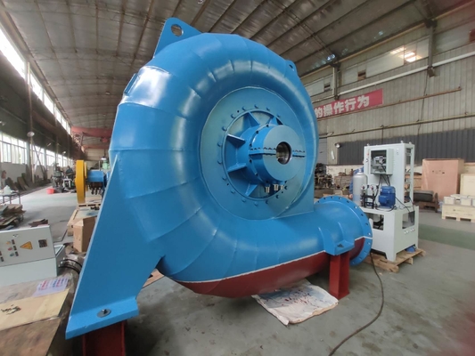 Gerador de Turbina Hidráulica Francis Trifásica com Excitação Sem Escovas Tipo de Instalação Vertical e Horizontal