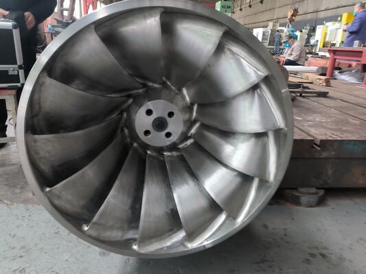 Rotor de Turbina Hidráulica de Alta Eficiência 92% para Alta Pressão de 10 MPa com Número de Pás Personalizável