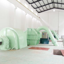 Pelton 1 eficiência elevada larga do fluxo do gerador de turbina do Mw hidro personalizou