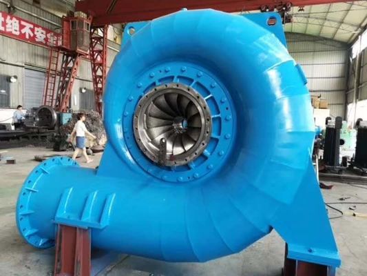 Gerador de Turbina Francis com Lâminas de Aço e Ligas de Alta Resistência e Capacidade de 2000 kW com Sistema de Controle Automático