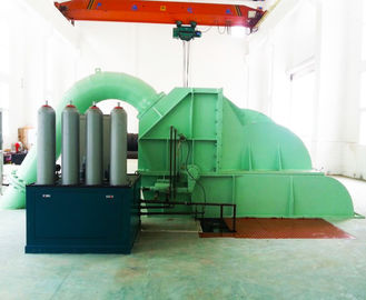 Hidro eficiência elevada do tempo da longa vida do gerador de turbina 100kw da água de Pelton do poder