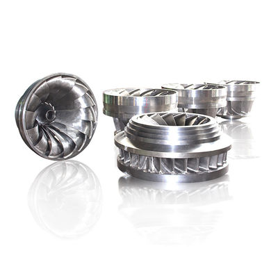 Estoque de fábrica de roda de turbina de aço inoxidável personalizado Micro Francis Runner