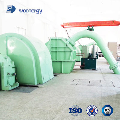 Centrais Hidrelétricas Pelton Turbina Gerador, 1000 kW Turbina de Água de Alta Cabeça