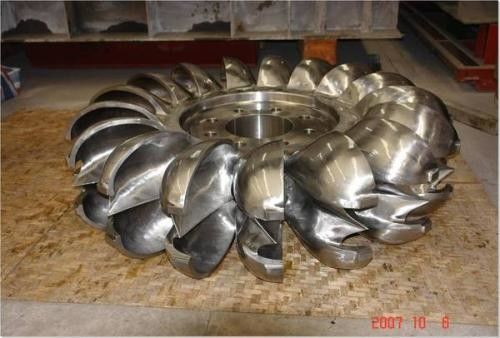 gerador de turbina de 1000kw Pelton Francis Hydro Turbine Runner Water