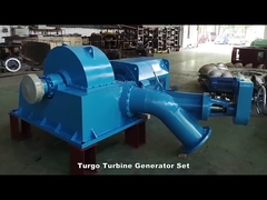 Tipo gerador do impulso de turbina da água de Turgo para a cabeça da água do medidor 30-400