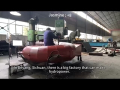 Gerador de turbina de água com método de resfriamento resfriamento de ar / água e RPM 450-1000