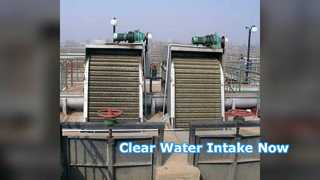 Limpador de lixo para entrada de água