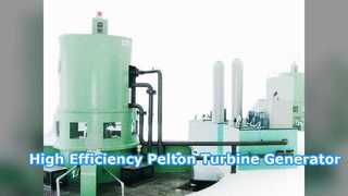 Gerador de turbina Pelton eficiente para energia hidrelétrica