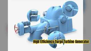 High Efficiency Turgo Turbine Generator for Hydro Power