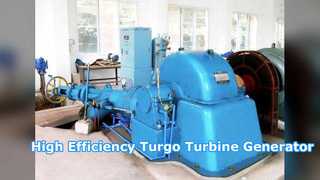 Solução de energia do gerador de turbina Turgo de alta eficiência 4000kW