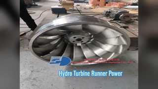 Hydro Turbine Runner OEM flexível 10 MPa