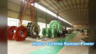 Geração de energia do Hydro Turbine Runner