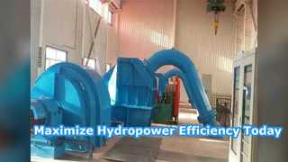 Gerador de turbina Pelton de alta eficiência para energia hidrelétrica