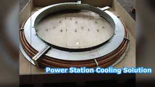 Solução de resfriamento de estação de energia do resfriador de óleo de ar 0-80C