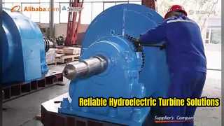Soluções de geradores de turbina hidrelétrica de alta eficiência