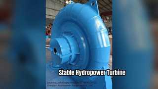 Gerador de turbina Francis 450-1000RPM energia hidrelétrica estável